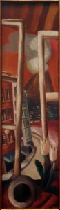 Landschaft mit Vesuv von Max Beckmann