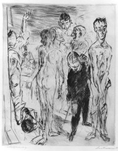 Musterung von Max Beckmann