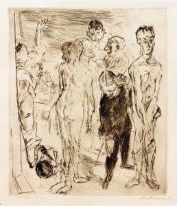 Musterung von Max Beckmann