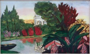 Park Bagatelle von Max Beckmann