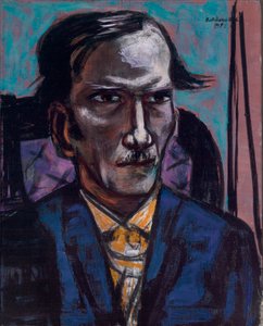 Porträt von Fred Conway von Max Beckmann