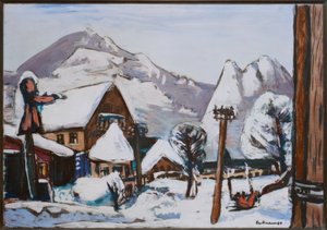 Schneelandschaft Garmisch