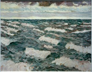 See bei Abend von Max Beckmann