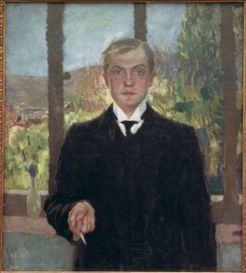 Selbstbildnis Florenz von Max Beckmann