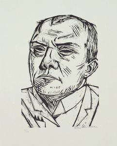 Selbstporträt von Max Beckmann