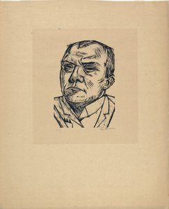 Selbstporträt von Max Beckmann