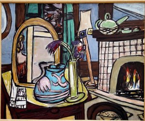 Stillleben mit Möwen Gemälde von Max Beckmann (1884-1950) von Max Beckmann