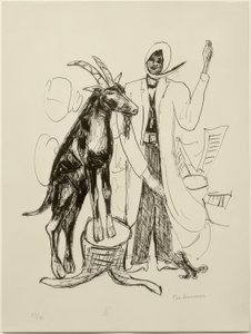 Der Bock von Max Beckmann