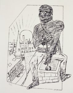 Der Schornsteinfeger von Max Beckmann