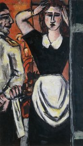 Kellner und Garderobenwärter