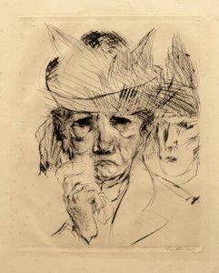 Weinende Frau von Max Beckmann