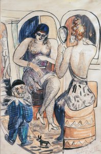 Zwei Tänzerinnen von Max Beckmann
