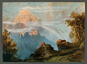 Bühnenbild für Akt III von Der Ring des Nibelungen - Das Rheingold von Richard Wagner