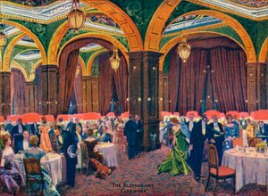 Das Restaurant Claridges, 19. Jahrhundert, 1905