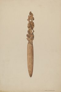 Brieföffner, ca. 1938 von Max Fernekes