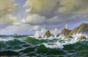 Leuchtturm auf den Klippen