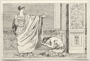 Cupid und Psyche: Psyche und Juno
