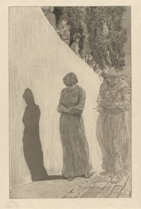 Schande: pl. 9, 1878 von Max Klinger