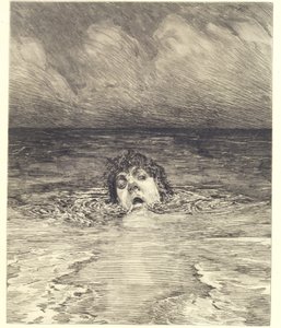 Niedergang, Platte 12 aus der Serie „Ein Leben: Opus VIII“ von Max Klinger
