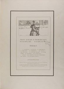 Historia, Modernitas, Pictura sacra, Homer, aus Ein Leben von Max Klinger
