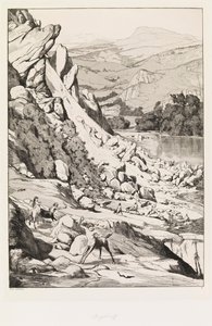 Erdrutsch von Max Klinger