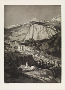 Mondnacht (Intermezzi, Opus IV, Blatt 4) von Max Klinger