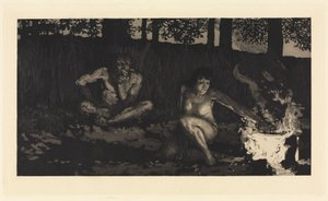 Vorwort II (Ein Leben, Opus VIII, Blatt 2) von Max Klinger