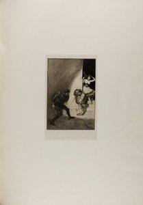 Rivalen, Tafel sieben aus Ein Leben von Max Klinger