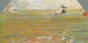 Meeresgötter im Ozean von Max Klinger