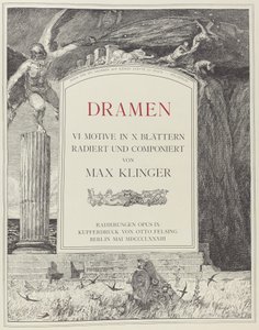 Titelseite von Max Klinger