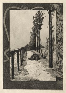 Vom Tode I, Opus II, 1889 Nr. 4 von Max Klinger