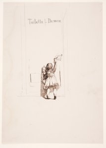 Weg der Befleckung - Toilette für Damen von Max Klinger