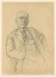 Porträt des Sammlers Oscar Huldschinsky von Max Liebermann