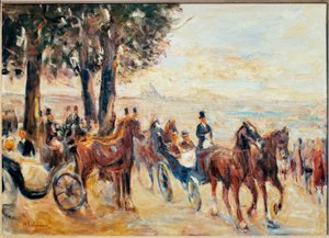 Corso auf dem Monte Pincio von Max Liebermann