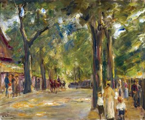 Figuren auf der Großen Seestraße in Wannsee