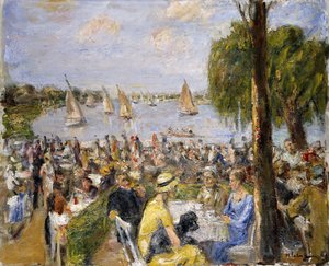 Gartencafé am Wannsee von Max Liebermann