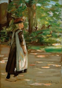 Gehendes Mädchen von Max Liebermann