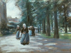 Kirchgang in Laren