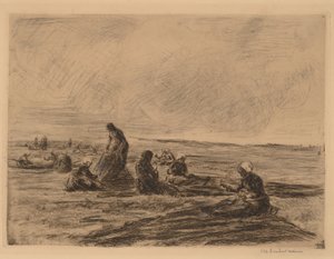 Netze flicken, 1894