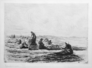 Netzflickerinnen von Max Liebermann