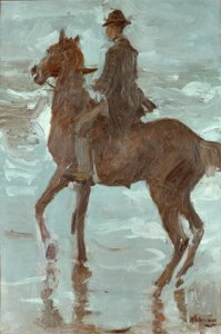 Reiter am Strand von Max Liebermann