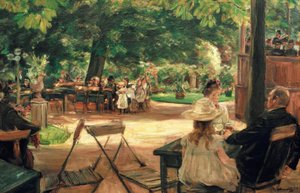 Restaurationsgarten von Max Liebermann