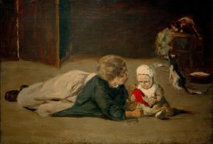 Spielende Kinder – Studie
