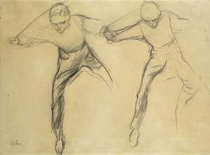 Zwei männliche Figuren