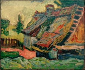 Bauernkate von Max Pechstein