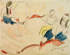 Drei Tänzer (Akrobaten)