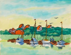 Morgens von Max Pechstein