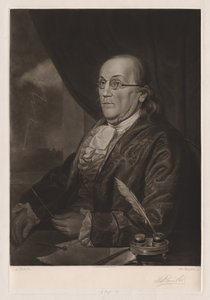 Benjamin Franklin, 1901 von Max Rosenthal