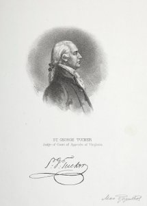 St. George Tucker, Richter am Berufungsgericht von Virginia von Max Rosenthal