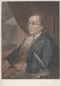Benjamin Franklin von Max Rosenthal after Charles Willson Peale